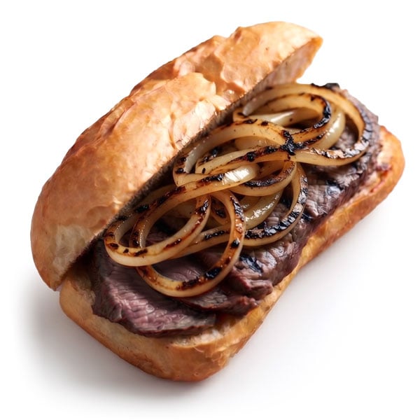Athenian Skirt Steak sandwich — The Greek Joynt Wheeling IL